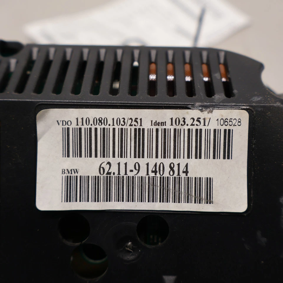 BMW 750 2006-2008 velocímetro Speedo Cluster 145 k OEM Foto 3 de 4