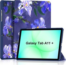 Lightweight Trifold Stand Case for 11 Inch Galaxy Tab A11 /A9 Plus 2026/2023