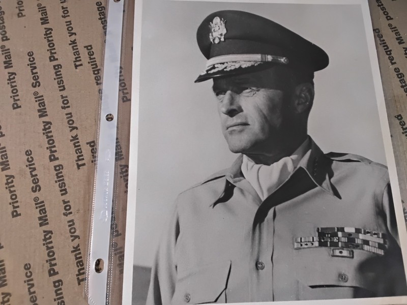 8 x 10 Photo Of General John K Waters 1963 New