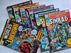 Worlds Unknown job lot 1 2 4 5 6 7 8 bundle 1973 1974 Marvel Comics Killdozer