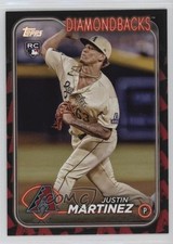 2024 Topps Series 1 Team Color Border Justin Martinez #325 2h5