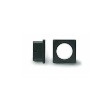 Castaldi D12/F18D2-N Dado fl 1x18w g24d2 senza lampada nera