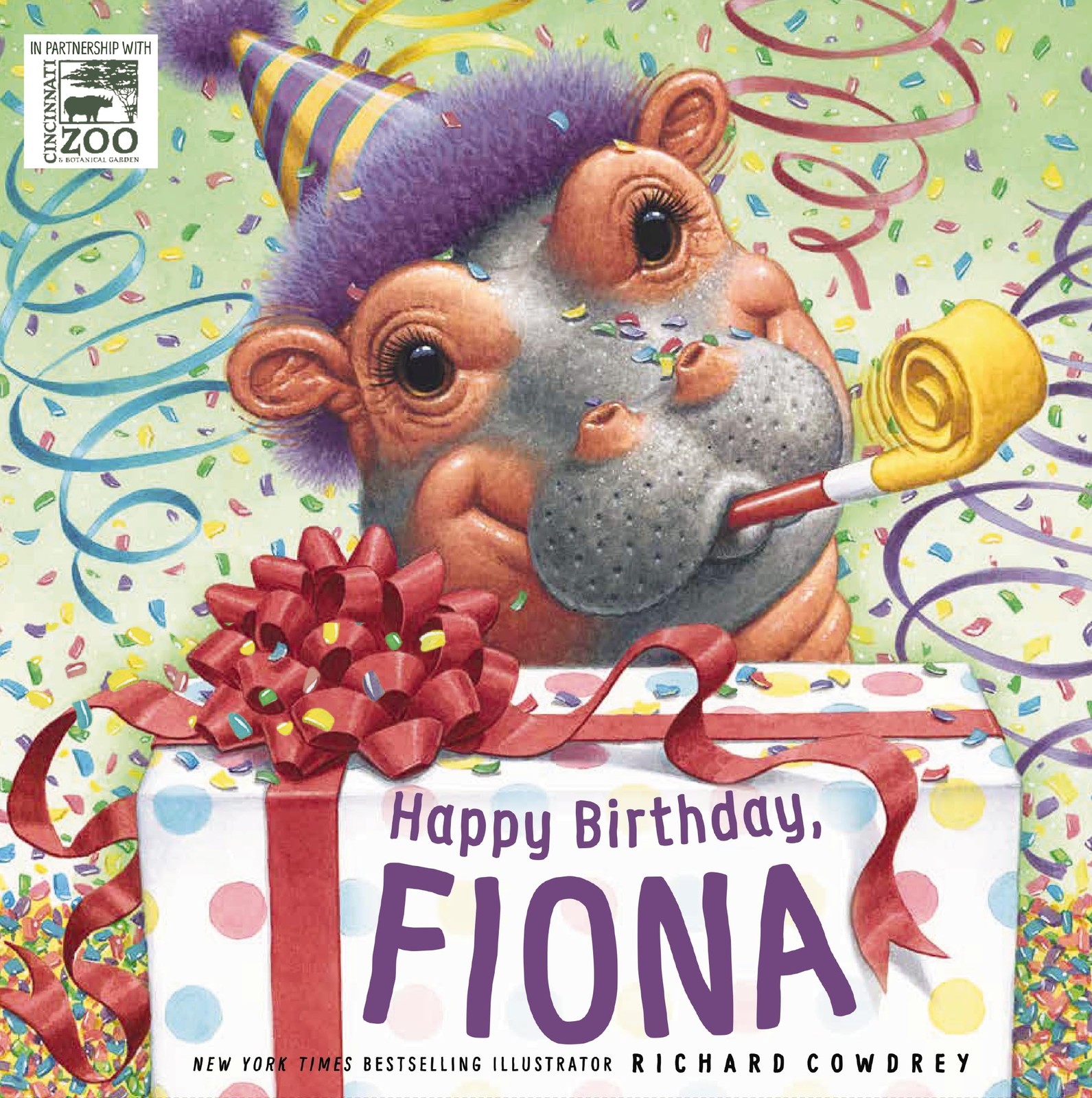 Happy Birthday, Fiona (A Fiona the Hippo Book),Zondervan