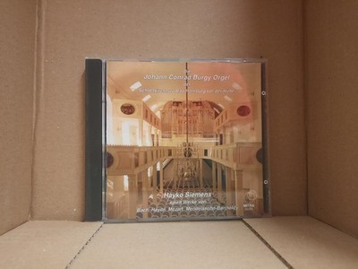 CD NEAR MINT++ Hayko Siemens   Die Johann Conrad Bürgy Orgel Mitra Digital 1989