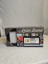 Light Up Letter Board 10x5x1.5 Includs 12 (2) Inch Gold Numbers 