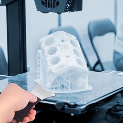 Metallspachtel für 3D Drucker Verwendung mit rutschfestem Griff und glatter Kli