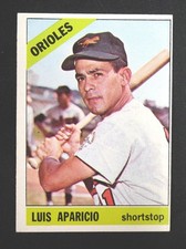 1966 TOPPS Luis Aparicio Baseball Card #90