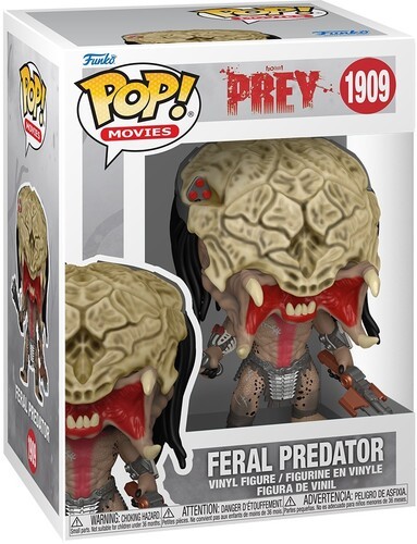 Funko POP! Movies: Prey - Feral Predator [New Toy] Vinyl Figure, Collectible
