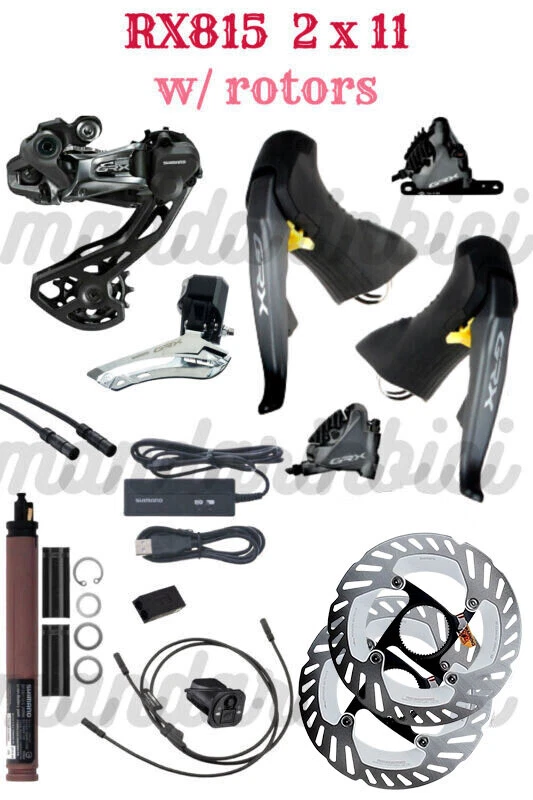 Shimano grx 2024 di2 2x11 groupset