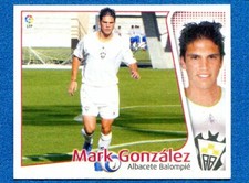 LIGA ESPANA 2004-2005 Este - Figurina-Sticker - MARK GONZALEZ - ALBACETE -New