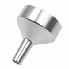 Piccola Mini Imbuto Metallo 2cm Travaso Profumo Olio Essenziale 4mm Riempimento