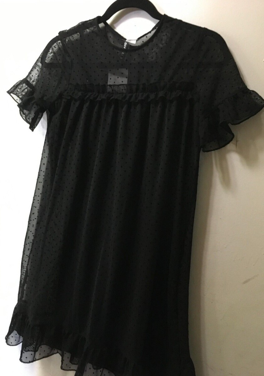 chinese dress ladies Divided by H&M Fit & Flare Dress-Size 10  Second Bite