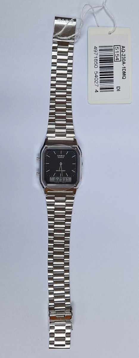 腕時計その他 Casio Classic Dual Time l Watch AQ-230A-1DMQ AQ-230A-1DMQ