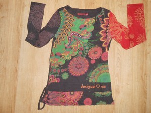 Blouse Desigual à manches - Femme Tailles Plus