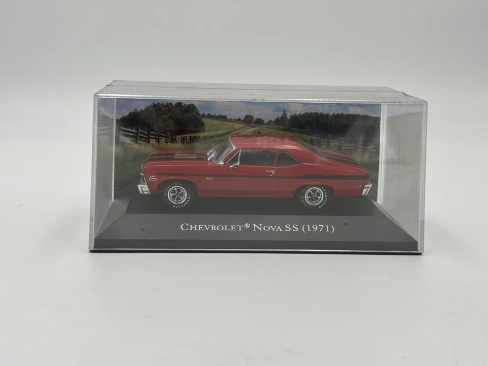 DIE CAST 1/43 " CHEVROLET NOVA SS (1971) " AMERICAN CARS - Immagine 2 di 2
