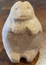 19th Century Taos Pueblo Hand Carved Clay Prairie Dog Fetish