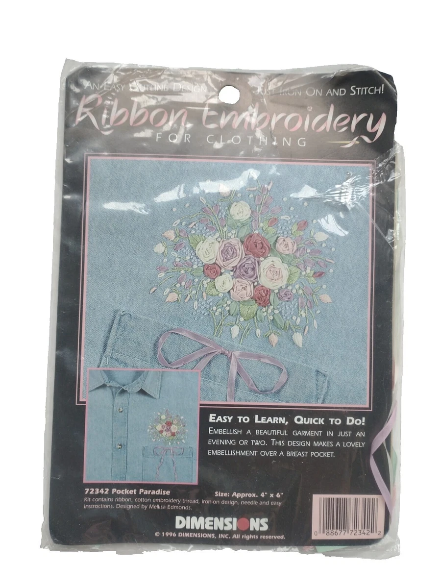 Kit De Broderie Au Ruban Creative Beginnings RK302 - "To Have And To Hold" (Mariage/Noël)