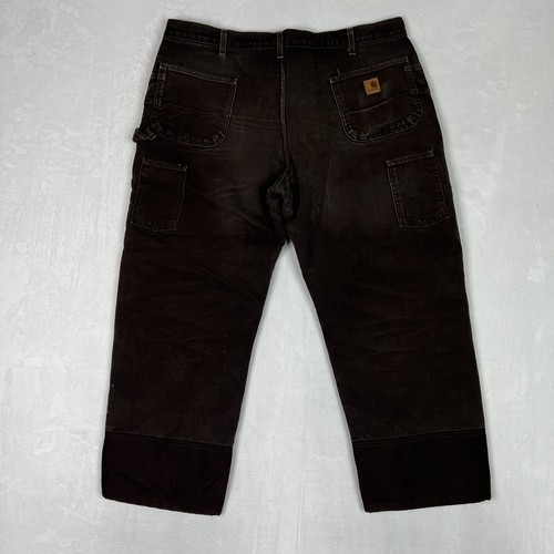 Carhartt B194 Brown Quilt Lined Double 