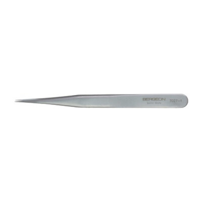 Bergeon Kornzange 7027-1, Inox Form 1, hohe Härte, aus Edelstahl