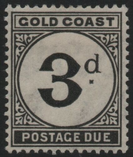 GOLD COAST-1923 3d Black Postage Due Sg D4 gum wrinkles MOUNTED MINT V40403 - Picture 1 of 1
