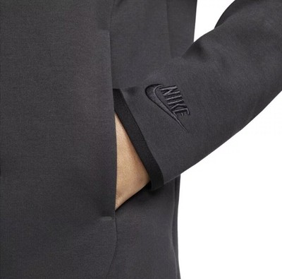 Size Small - Nike Tech Fleece Pullover Graphic Hoodie Anthracite 