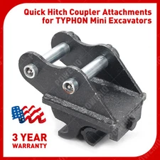 Attachment Quick Hitch Coupler Attachments for TYPHON Mini Excavators Excavator