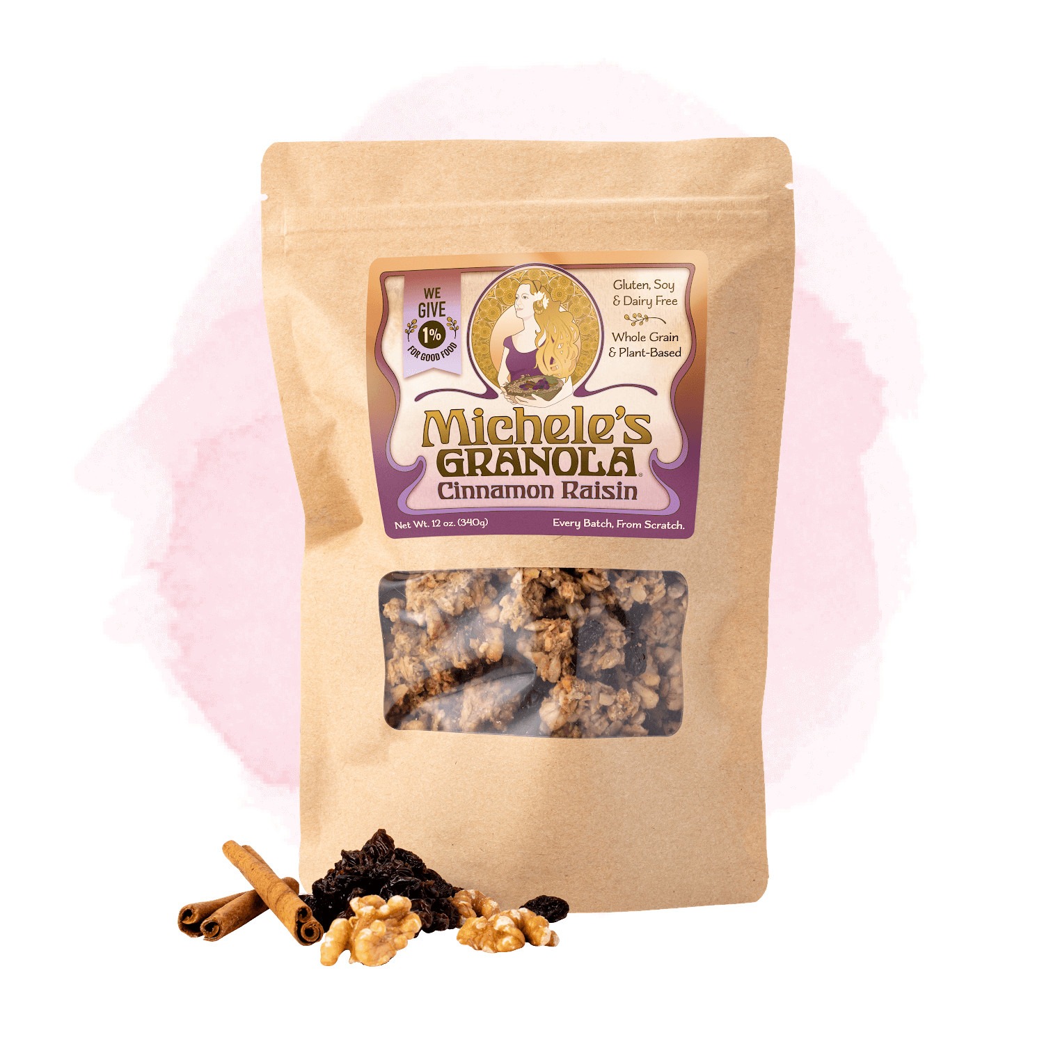 Гранола Micheles Granola с корицей и изюмом 12 унций