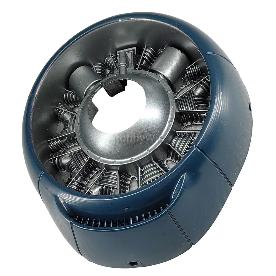 FMS part EF109 Cowling for 1700mm F4U V3 Foam RC Warbird Scale Model Airplane - Image 2 of 4