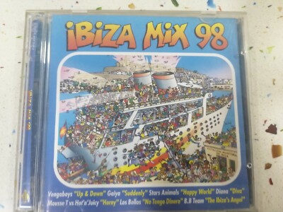 Ibiza Mix 98 CD Megamix 2 CDs Stars Animals Happy World