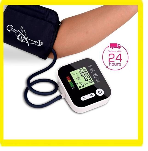 Digital Upper Arm Blood Pressure Meter BP Monitor Automatic Cuff 180 Portable UK - Picture 4 of 12