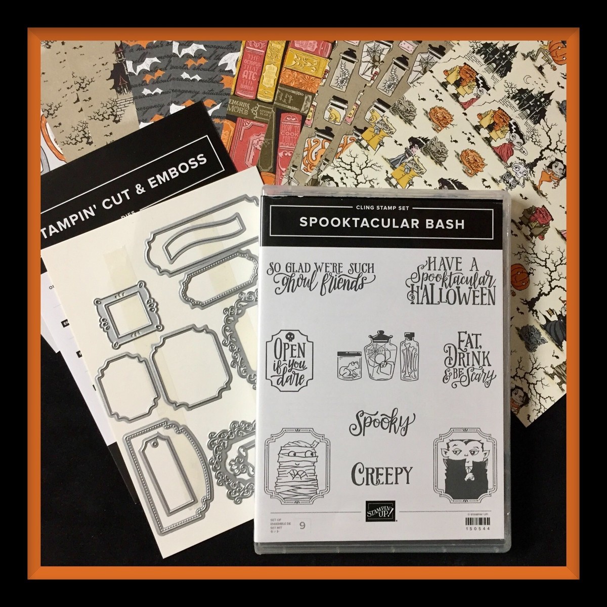 Stampin Up Halloween Bash Stamp Set Stampin Up – Welcome To The