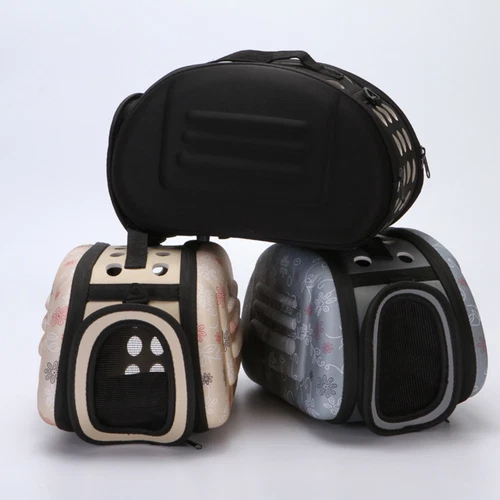 HundeTransportbox Tragetasche Katzentransportbox Transporttasche Box EVA Neu DE - Bild 4 von 19