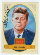 CLINT HILL Signed 2012 Panini Golden Age John F Kennedy Card #77 Autograph