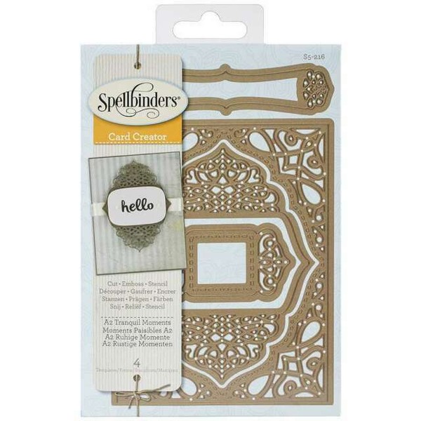 Spellbinders S5-212 'Belly Band One' Nestabilities Die Template Set For Card Making & Scrapbooking