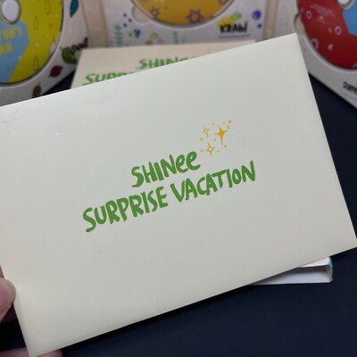 Shinee Surprise Vacation Note (PAL Video) for sale online | eBay