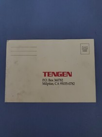 VINDICATORS NES NINTENDO VIDEO GAME  REGISTRATION CARD Only