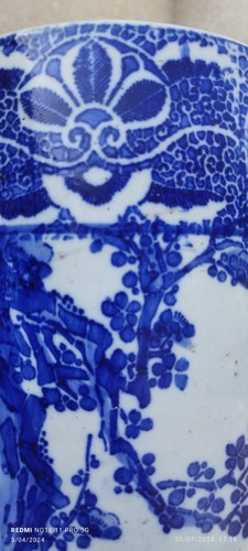 porte parapluie chine décors bleu cobalt - Imagen 21 de 24