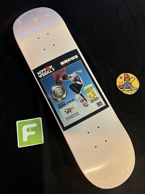 RARE Yuto Horigome April Olympic Skateboard Deck Headlines Pro Model In Shrink