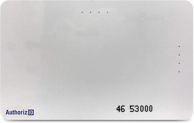 200 pcs 26 Bit AuthorizID Proximity CR80 Cards Blank Printable Access Control