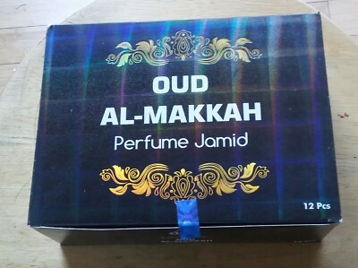 12 Boxes of Oud Al-Makkah Perfume Jamid(12 x 25G)Gift for Friends[Fast US Ship.]