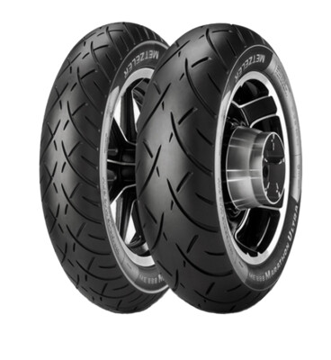 Satz Metzeler ME 888 MARATHON ULTRA MU85B16 77H + MT90B16 72H Set Paar Reifen