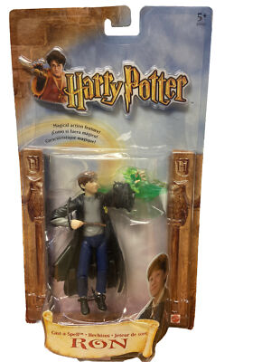 Harry Potter Cast-A-Spell Ron Weasley (2002) Mattel Action Figure