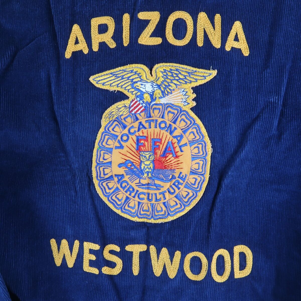 Vintage 70s FFA Arizona Blue Corduroy Jacket Sz 42 USA Vintage 70s FFA Arizona Blue Corduroy Jacket Sz 42 USA