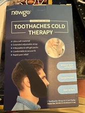 newgo Hands-Free Gel Wrap TOOTHACHES COLD THERAPY, New