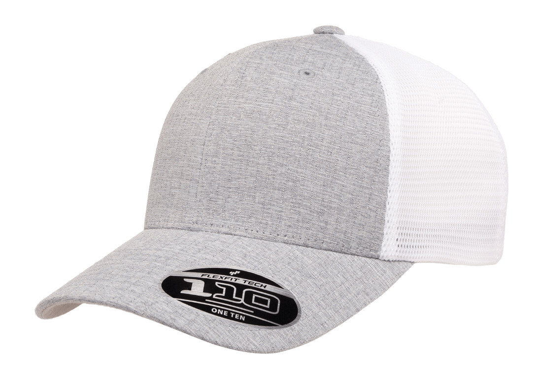 110 6 Panel Adjustable Osfm Mesh Cap 2-tone Flex Fit 110m/mt