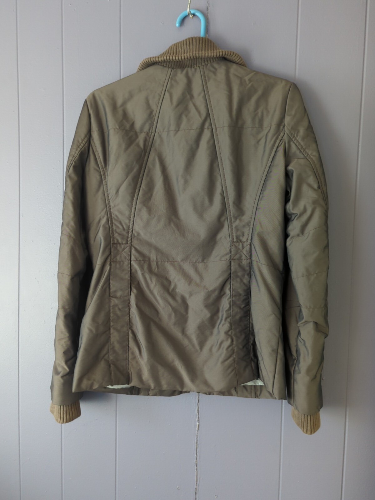 esprit pure performance outerwear jacket Olive Gr… - image 5