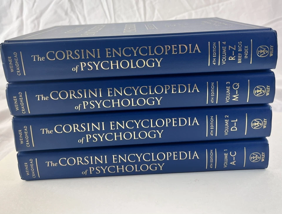 The Corsini Encyclopedia of Psychology and Behavioral Science 4 Vol Set 4th Ed. - Image 2 of 4
