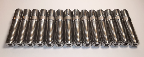 Exhaust Stud M10 x 1.5 48mm long Titanium Grade 5 - Picture 15 of 17
