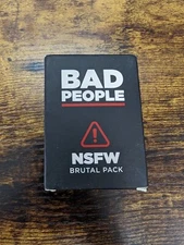 BAD PEOPLE - The Adult Party Game + The NSFW Brutal Expansion Pack