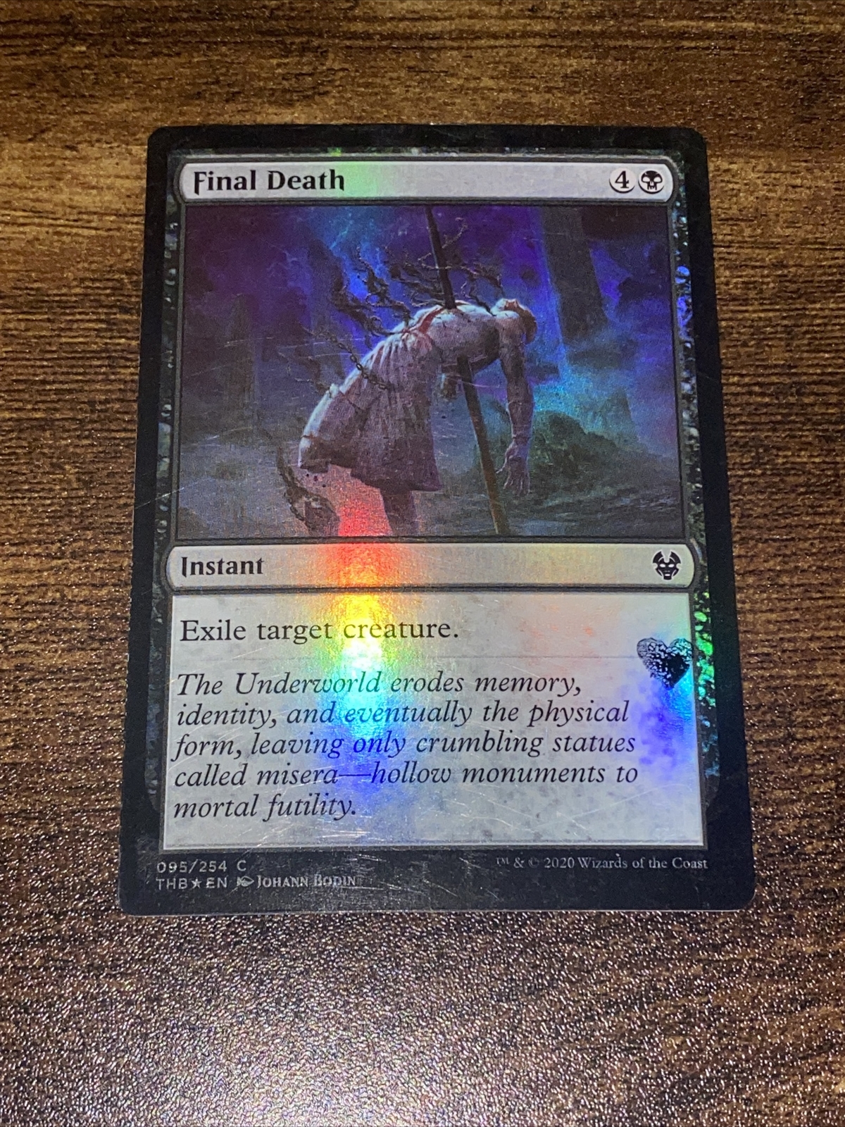 Russian Foil Temple Of Plenty Promo MTG Theros: Beyond Death
